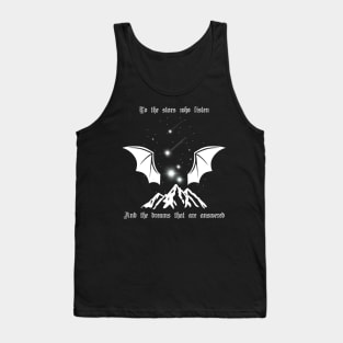 To the stars who listen and the dreams that are answered ACOTAR Velaris Bat Boys Wings Night Court Tank Top